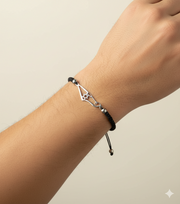 Map of Israel bracelet in Silver and Gold