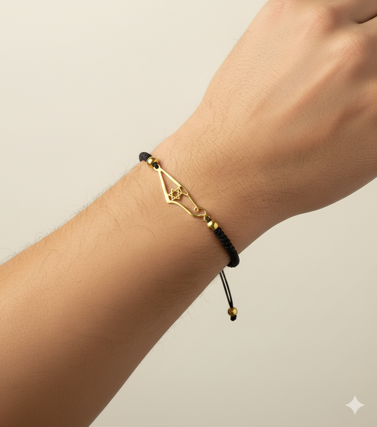 Map of Israel bracelet in Silver and Gold