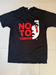 No to terror  T-shirt